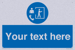 Custom Mandatory: Entry only with supervisor outside